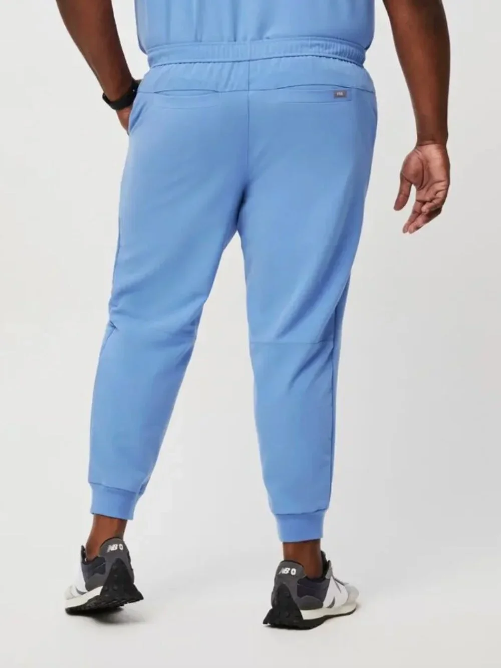 FIGS Men's Tansen Jogger Scrub Pants Drawstring Ceil Blue (PO#: 5655), size XXL